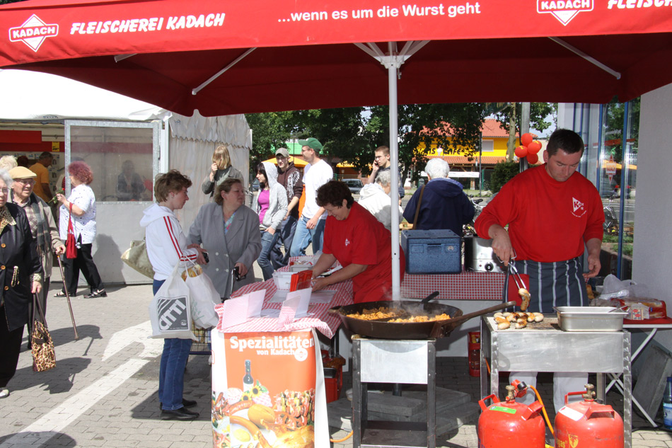 10 Jahre Filiale Hoyerswerda mit Grillstand (2013)