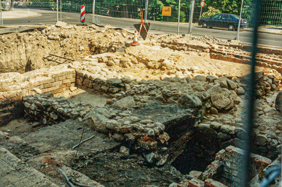 Alte Bauwerke an der Stadtmauer